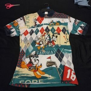 Vintage fairway polo golf shirt small